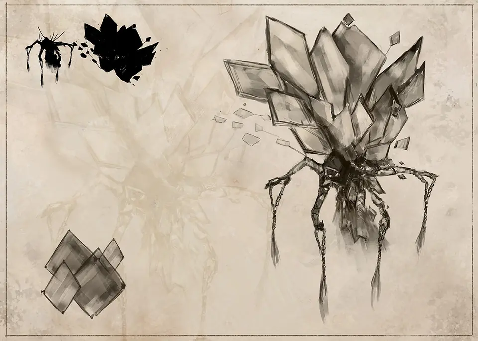 Rift Bestiary field plate for Atriumglass Marionette
