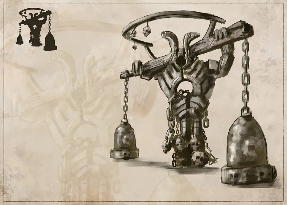 Rift Bestiary field plate for Bellscript Judge