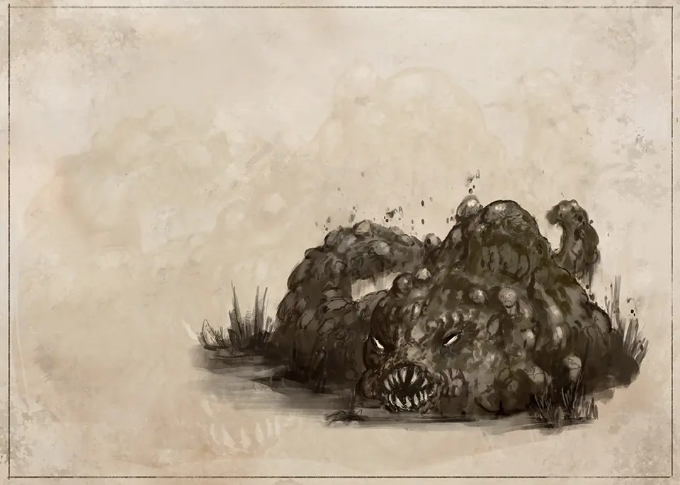 Rift Bestiary field plate for Bloodsiphon Lamprey