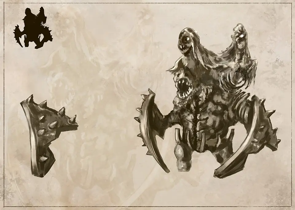 Rift Bestiary field plate for Breakwall Grappler