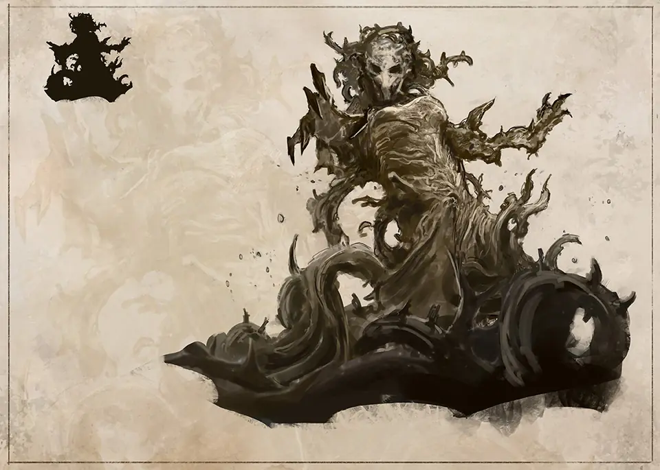 Rift Bestiary field plate for Briarhold Rootmother