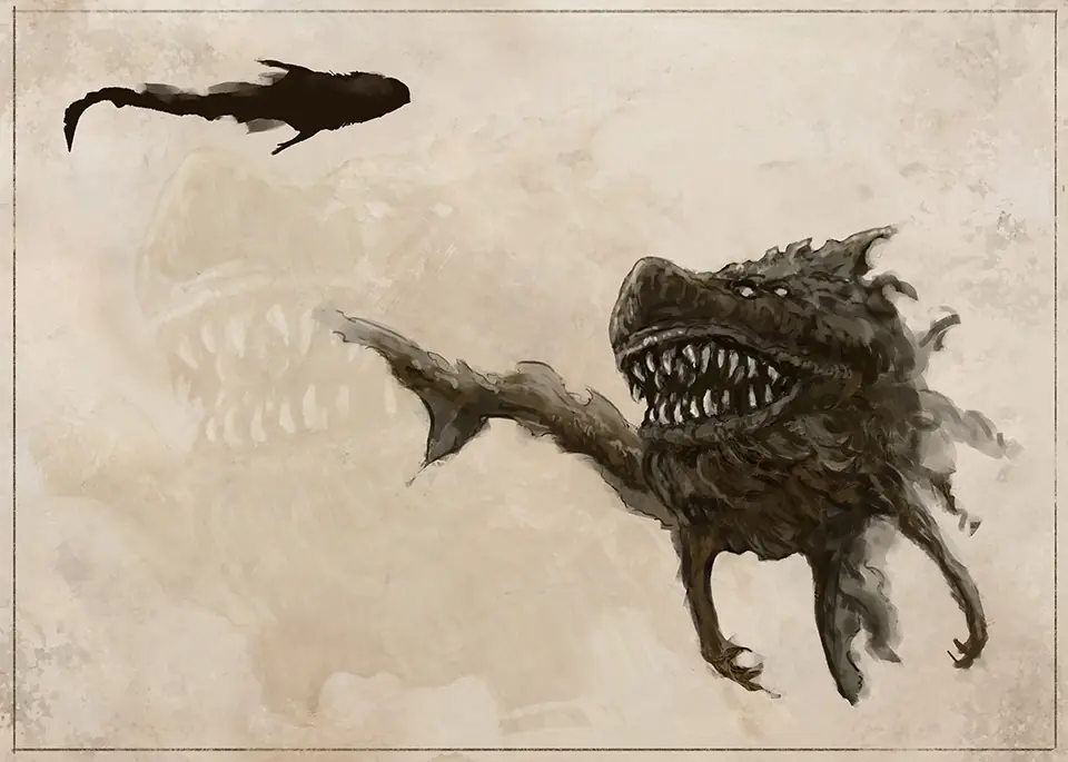 Rift Bestiary field plate for Brinejaw Shark