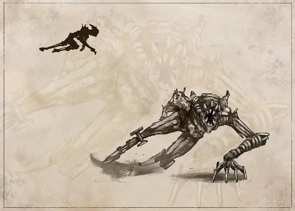 Rift Bestiary field plate for Causeway Prowler