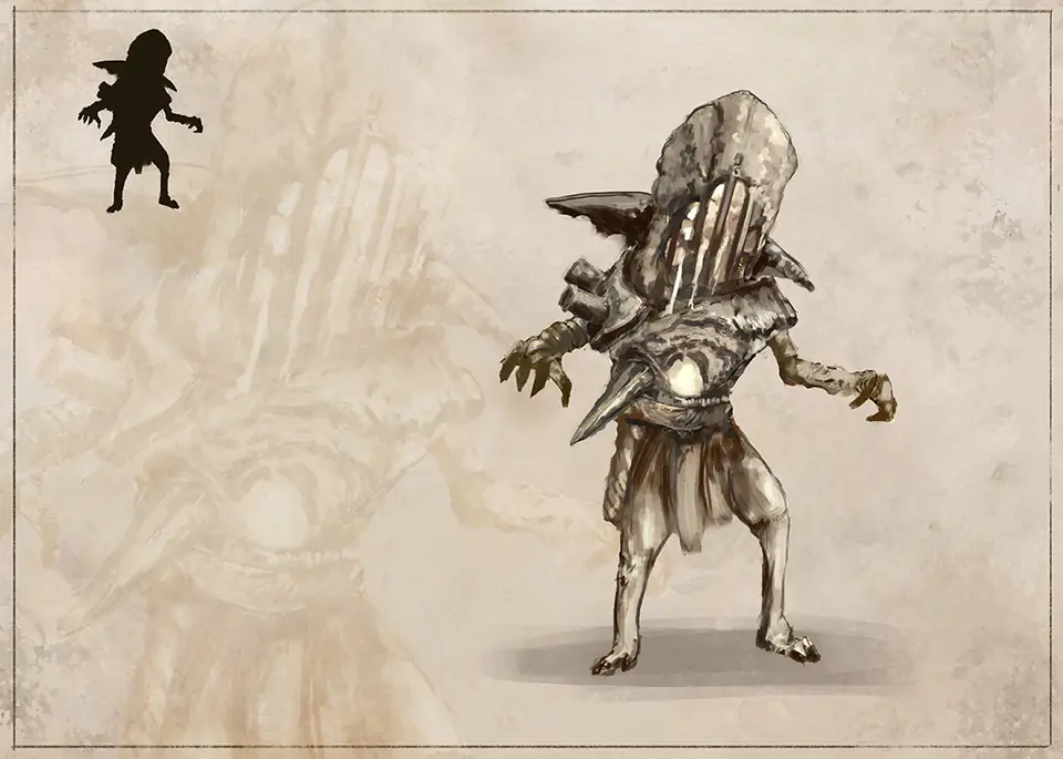 Rift Bestiary field plate for Cindercap Gremlin