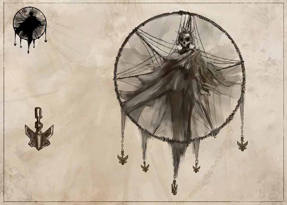 Rift Bestiary field plate for Dreamhook Wight