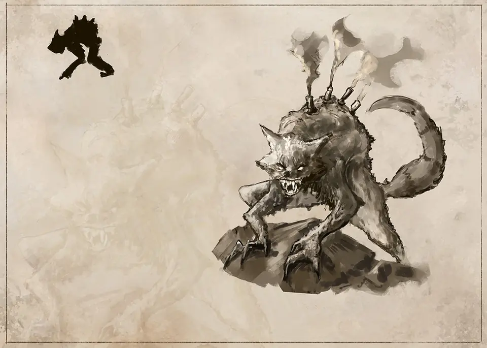 Rift Bestiary field plate for Exhaustback Raccoon