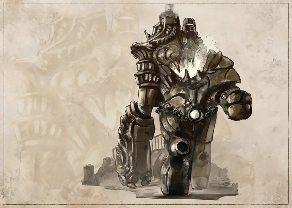 Rift Bestiary field plate for Forgechime Sentinel