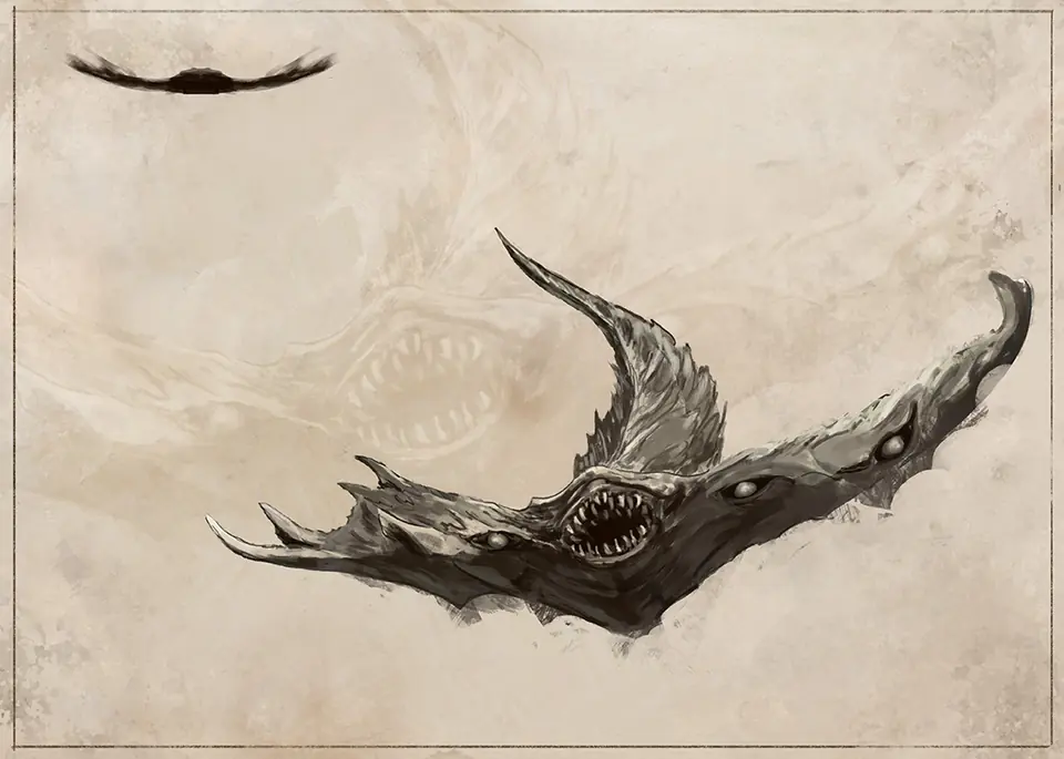 Rift Bestiary field plate for Galefin Manta