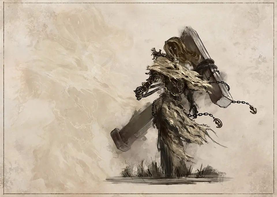 Rift Bestiary field plate for Gallows Widow
