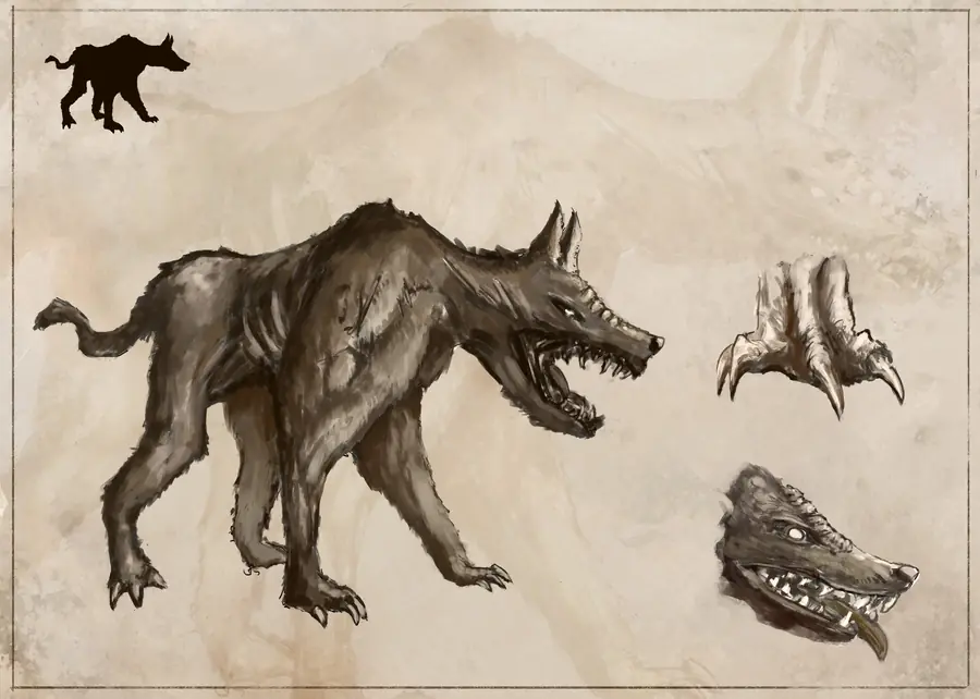 Rift Bestiary field plate for Grath Hound
