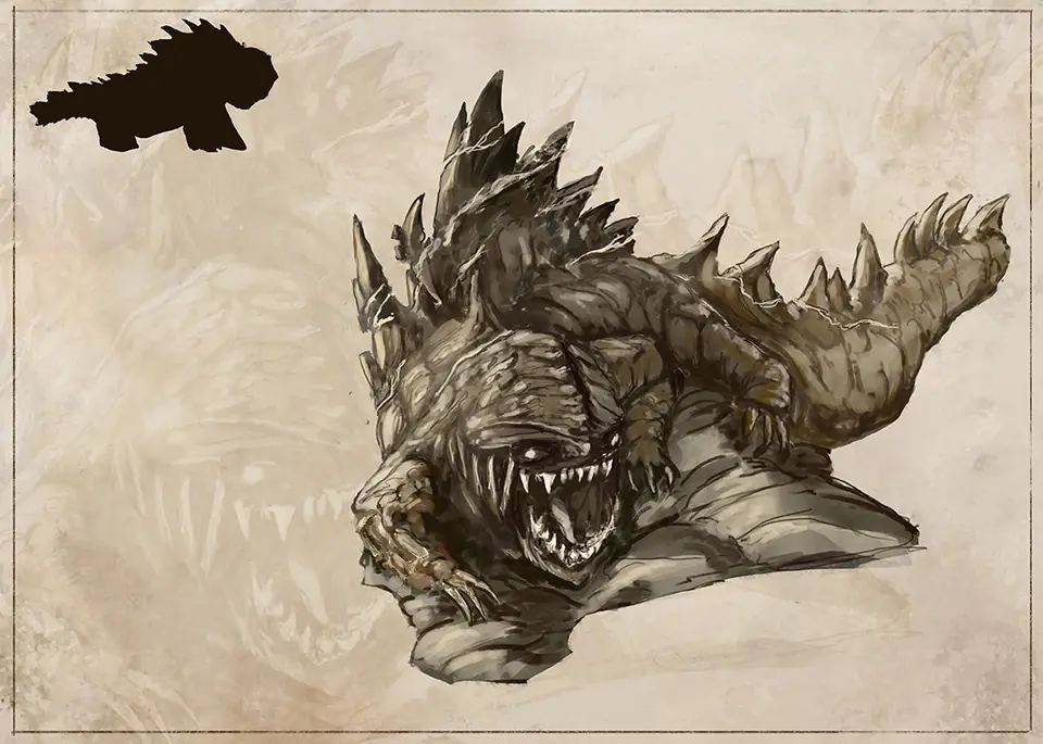 Rift Bestiary field plate for Riftscale Salamander