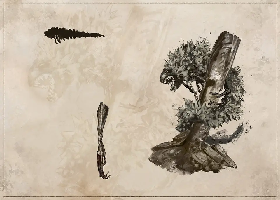 Rift Bestiary field plate for Saltglass Cutter