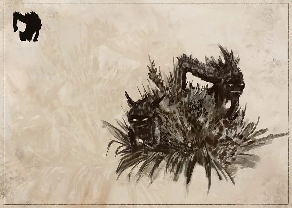 Rift Bestiary field plate for Sawgrass Shadekin