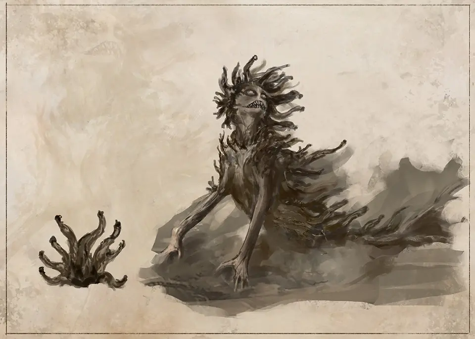 Rift Bestiary field plate for Siren Anemone